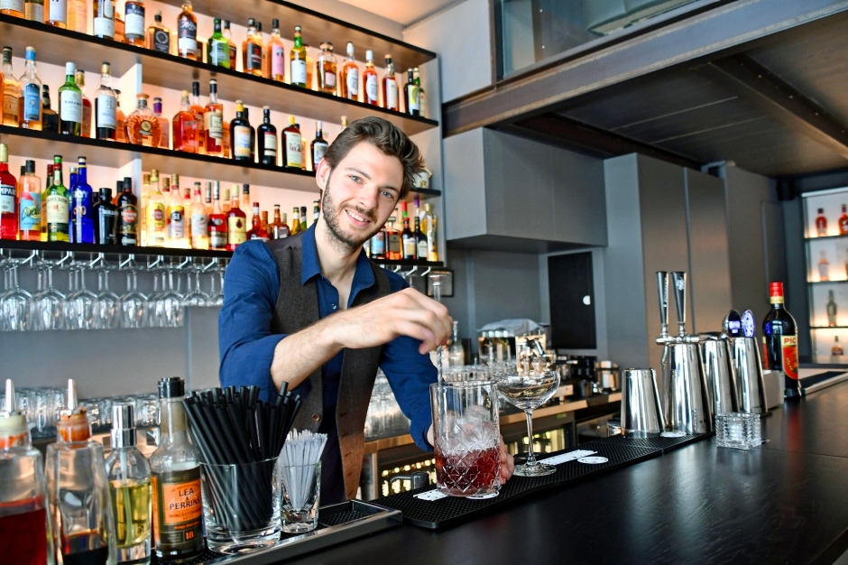 Sergey Keller im Le Fumoir